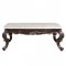 Benbek Coffee Table Antique Oak by Acme w/Marble Top & Options
