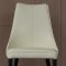 Milano Dining Chair Set of 2 in White Leather by J&M