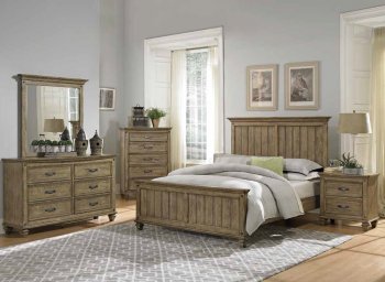 Sylvania Bedroom 2298 in Driftwood by Homelegance w/Options [HEBS-2298 Sylvania]