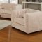 Alexis Sofa & Loveseat Set in Almond Fabric 504391 by Coaster