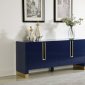 Florence Buffet 312 in Navy Blue Lacquer by Meridian
