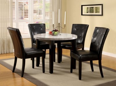 CM3866RT-40 Marion IV 5PC Dining Room Set w/Leatherette Chairs