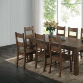 Coleman Dining Set 5Pc 107041 in Brown by Coaster w/Options