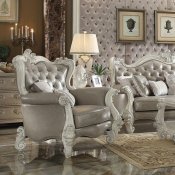 Versailles Sofa 52125 in Vintage Gray PU by Acme w/Options