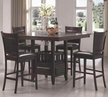 Counter Height Dining Room Set 5Pc 100958 by Coaster