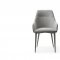 9087 Dining Table Dark Gray by ESF w/Optional 1254 Chairs