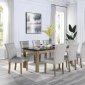 Charnell Dining Table DN00553 Marble & Oak by Acme w/Options