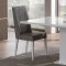 Luxuria Dining Table in White & Gray by J&M w/Options