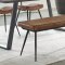 Misty Dining Table 110681 in Grey Sheesham by Coaster w/Options