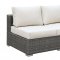Somani CM-OS2128-10 Outdoor Patio L-Shaped Sectional Sofa Set