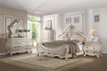 Ragenardus 27010Q Bedroom in Antique White by Acme w/Options [AMBS-27010-Ragenardus]