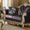 Roma 653 Sofa in Grey Velvet Fabric w/Optional Items