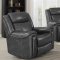 Shallowford Power Recliner Sectional 609320 - Charcoal - Coaster