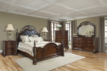 Rosanna Traditional Bedroom Set in Cherry [ADBS-Rosanna]