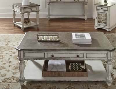 Magnolia Manor Coffee Table & 2 End Tables Set 244-OT by Liberty