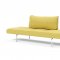Zeal Daybed in Mustard Fabric by Innovation w/Metal Legs