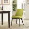 Viscount Dining Chair Set of 2 in Wheatgrass Fabric by Modway