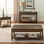 Mitchell 3Pc Coffee & End Table Set 58-OT in Nutmeg by Liberty