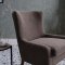 Canyon Accent Chair in Brown Fabric by Bellona