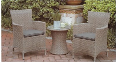 109 Outdoor Patio 3Pc Bistro Set by Poundex w/Options
