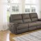 Variel Recliner Sofa 608981 in Taupe by Coaster w/Options