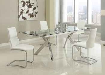 Ella Dining Table 5Pc Set - Piper Chairs by Chintaly [CYDS-Ella-Piper]