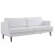 Agile Sofa in White Fabric by Modway w/Options