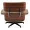 Zane Lounge Chair & Ottoman Set EL35OTW in Oatmeal by LeisureMod