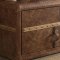 Aberdeen TV Stand 91500 in Retro Brown Leather by Acme