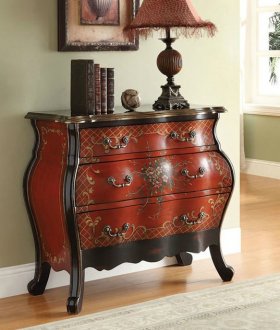 Iden Bombay Chest 90016 in Cherry by Acme