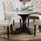 Gerardo Dining Table Marble Top DN00090 in Weathered Espresso