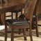 Dark Oak Finish Casual Dining Table w/Optional Chairs