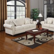 Norah Sofa 502511 in Oatmeal Fabric by Coaster w/Options