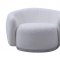 Lounge Sofa in Off White Fabric by J&M w/Optional Chair