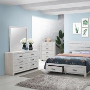 Marion Bedroom 5Pc Set 207050 in Antique White by Coaster