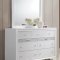 Naima Bedroom 25770 5Pc Set in White by Acme w/Options