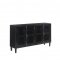 Accent Cabinet 950780 in Black w/Glass Doors by Coaster