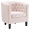 Prospect Loveseat & Chair Set Pink Velvet by Modway w/Options