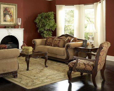 5669 Lambeth Sofa by Homelegance in Chenille Fabric w/Options