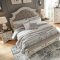 Realyn Bedroom B743 in Distressed White by Ashley w/Storage Bed