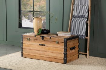 959553 Storage Trunk in Natural by Coaster [CRST-959553]