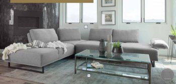 Arden Sectional Sofa 508888 in Taupe Fabric by Coaster w/Options [CRSS-508888-Arden]