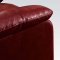 50595 Jeremy Sofa in Cardinal Red Bonded Leather Match by Acme