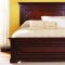 Cherry Finish Traditional Classic Bed w/Optional Case Goods