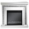 991047 Electric Fireplace in Mirror by Coaster