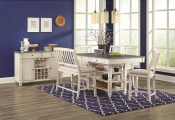 1735P Counter Height Dining Set 5Pc by Lifestyle [SFLLDS-1735P]