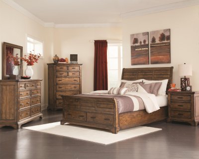 Elk Grove 203891 Bedroom by Coaster w/Storage Bed & Options