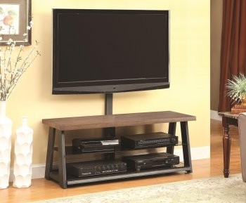 700217 TV Stand in Brown/Black Pewter by Coaster [CRTV-700217]