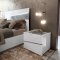 Alba Bedroom in White by ESF w/Options