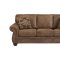 Larkinhurst Queen Sofa Sleeper in Earth Faux Leather by Ashley